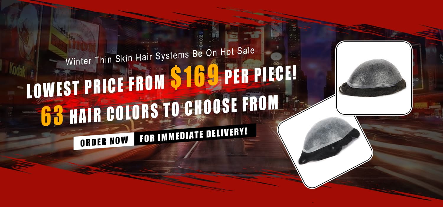thin skin hair systems big sale