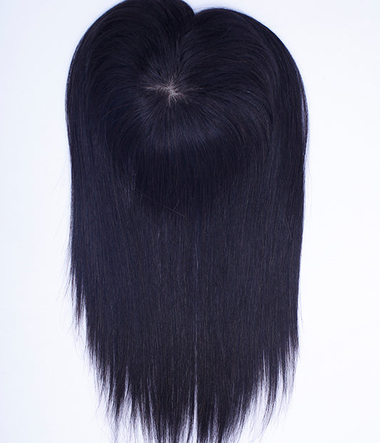12-20inch Straight Natural Hairline Silk Topper Women Hair - Bosehair