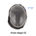 Injected Poly Skin Hair System (0.08-0.10mm) Base Construction - Yiyohair Men's Hair System