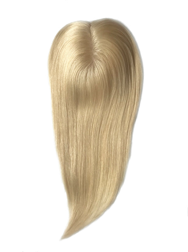 10 inch Blone Straight Mono Base Topper Hair Pieces for Women - Bosehair