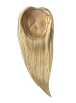 Mono Base Hairpieces For Women 100% Human Hair Popular Hair Toppers Back View - Yiyohair