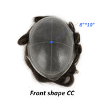 Thin Skin Single Knot Hair System (0.04-0.05mm) Base Construction - Yiyohair Men's Hair System