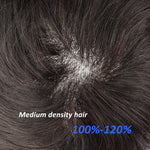 Thick Skin Single Knot Hair System (0.10-0.12mm) Base Construction - Yiyohair Men's Hair System