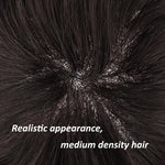 Lace Front with Fine Mono and Poly Coating Breathable and Durable Toupee For Men On Model - Yiyohair