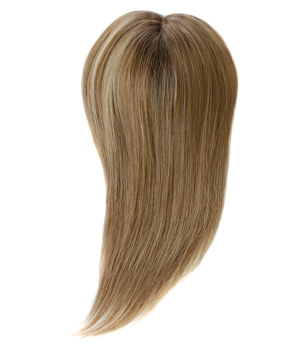 12 inch Straight Full Silk Topper Women Hair Human Hair - Bosehair