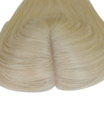 Mono Base Hairpieces For Women 100% Human Hair Popular Hair Toppers Side View - Yiyohair