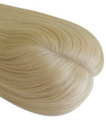 Mono Base Hairpieces For Women 100% Human Hair Popular Hair Toppers Front View - Yiyohair