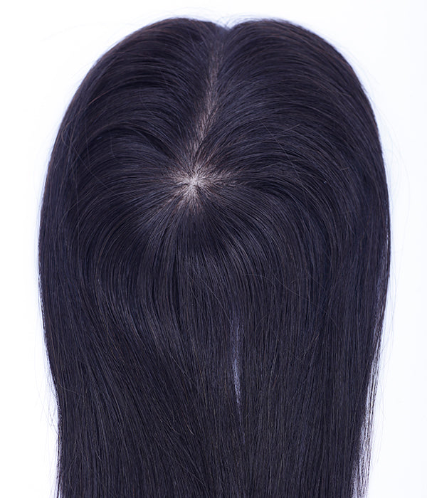 Straight Natural Hairline Silk Topper Hair Pieces for Women - Bosehair